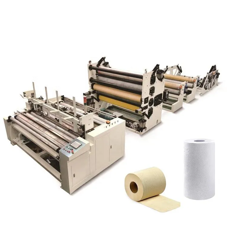 Small Manufacturing Machines Toilet Roll Tissue Paper Making Machine Full Line 90-300 Mm 3-10 Tons -