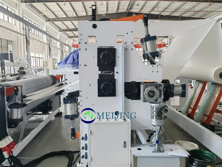 Full Automatic Small Toilet Paper Roll Making Machines Embossing Paper Tissue Production Line From Rewinding to Packing