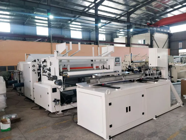 High Speed Small Toilet Paper Roll Bathroom Tissue Making Machine Production Line