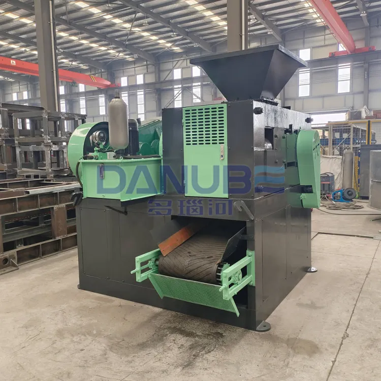 2025 DANUBE Hydraulic Coal Charcoal Briquette Making Machine Ball Press Making Machine Charcoal Production Line