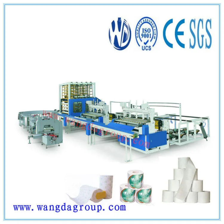 For ! Manufacturing Good Quality Full Automatic Toilet Paper and Kitchen Towel Machine Production Line