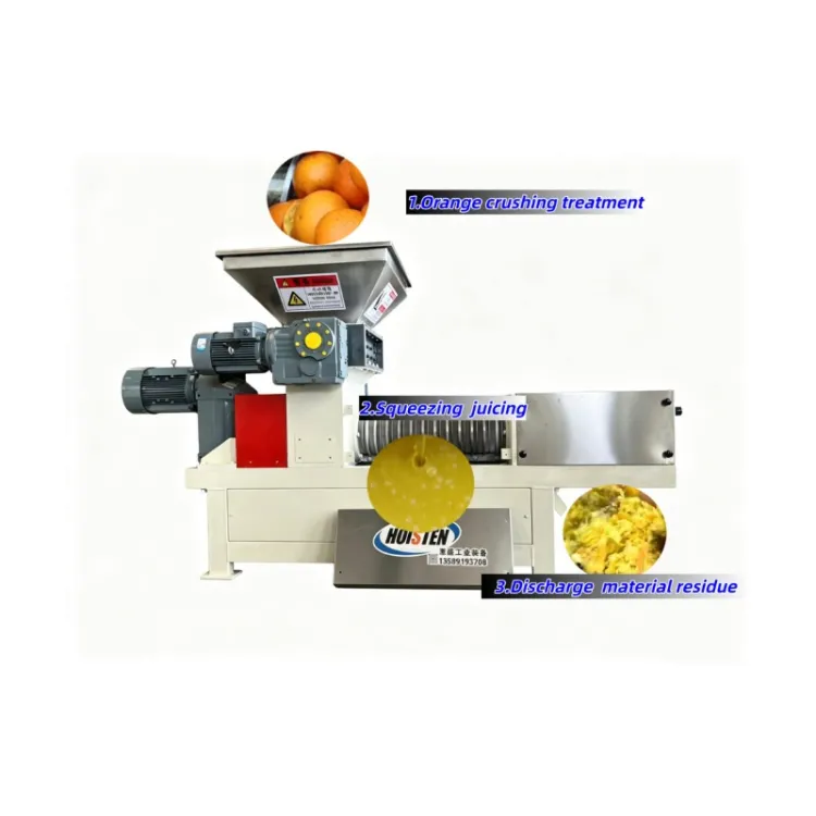 2000kg/h Corn Bran Extrusion Dehydration Equipment Spiral Press Machine for Dehydration of Shrimp Shell Organic Matter Materials