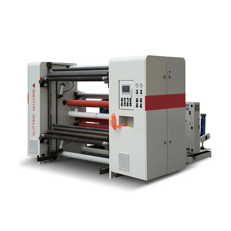 MSFQA-1300A Full Automatic Aluminum Film Foil Coated Paper Jumbo Roll Rewinding Machine for Printing Industry