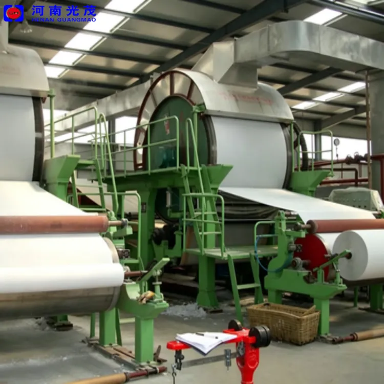 High Speed Jumbo Roll Toilet Tissue Paper Making Machine Complete Production Line