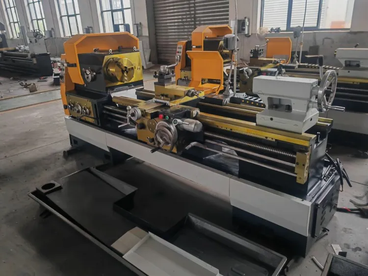 Highly Recommended CS6266B CS6266C Heavy Duty Horizontal Universal Lathe Bed Width 440mm 2000mm Workpiece Length 2-Year Warranty