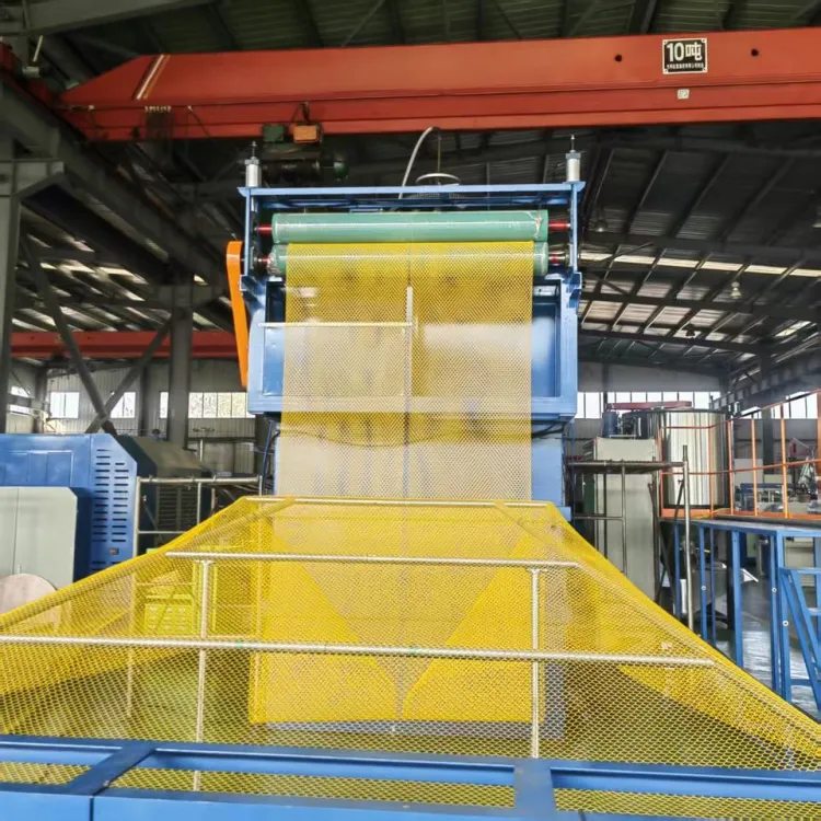 Green Plastic Flat Mesh Rigid Plastic Mesh Food Grade Plastic Net Square Mesh Making Machine Line