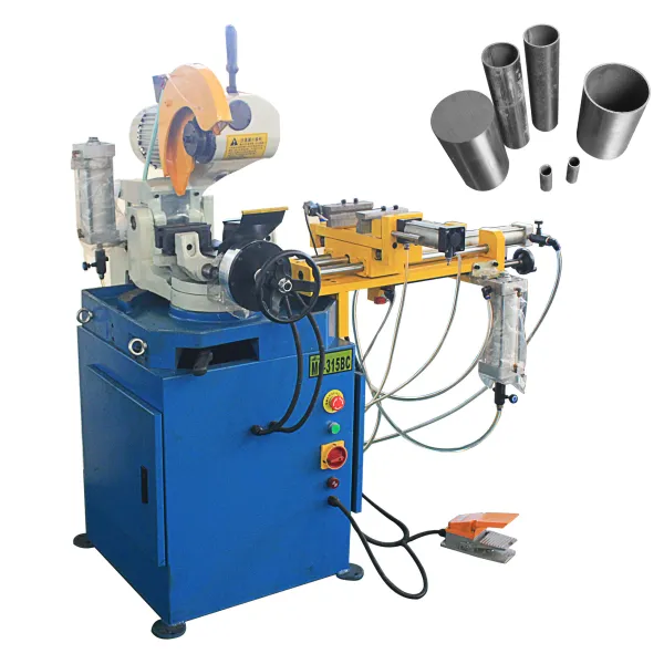 MC315BL Auto-feeding cutting machine for pipe and tube with clean cut