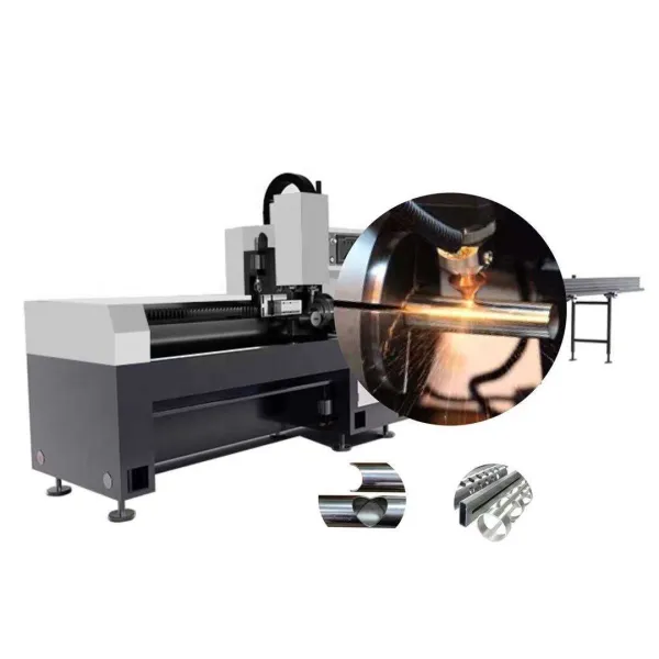 Automated CNC Pipe Cutting Machine with Laser and Plasma Technology