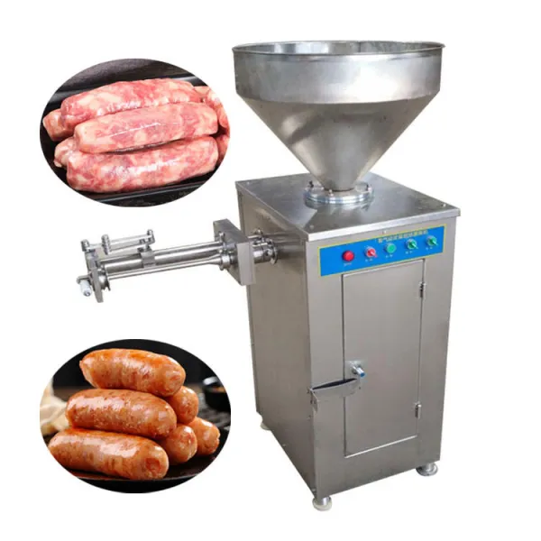 Multifuncional  large capacity automatic pneumatic quantitative Kink  meat beef sausage maker chicken sausage stuffing machines