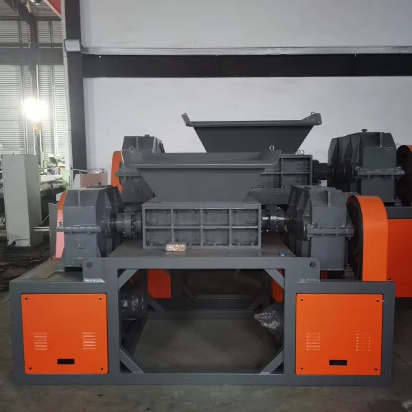 Shredder Machine For Large PE PVC Pipes Recycling