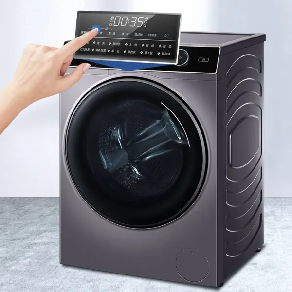 Drum Washer Dryer Variable Frequency Drum Washing Machine Large Capacity Home All-in-one Automatic 15kg Electric Stainless Steel