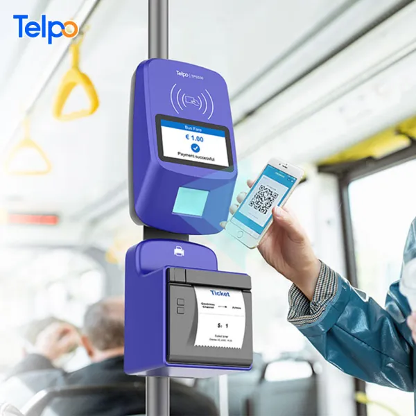 High operating speed NFC Card Reading Traffic Bill Ticket BUS Validator TPS530Popular