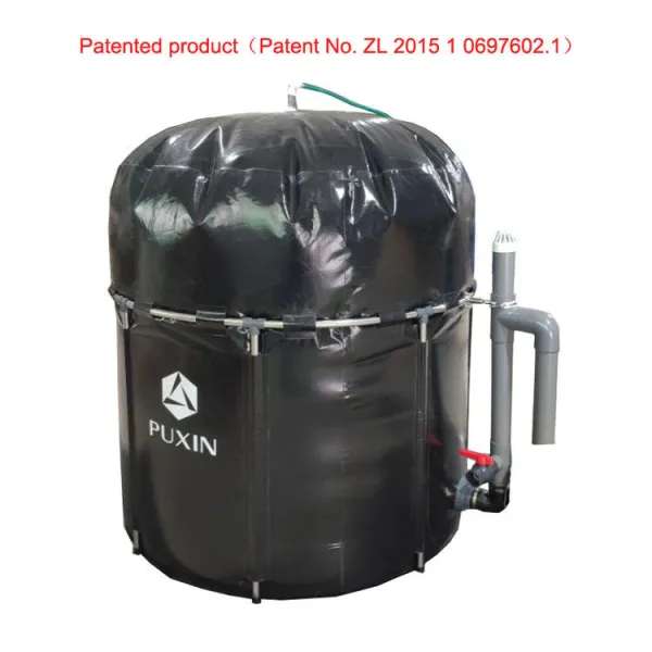 PUXIN Portable Biomass Anaerobic Digesters Turn Food Waste into Energy Biogas and Organic Fertilizer