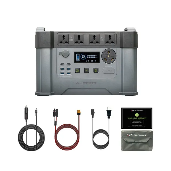 Outdoor Power Pro 2400 - All In One Portable Power Station for Camping and Emergencies