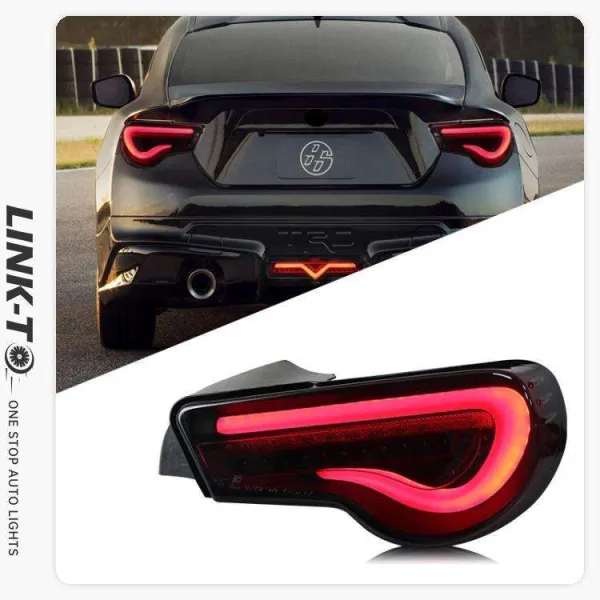 Toyota GT86 taillight assembly Subaru BRZ modified LED running lights brake lights streamer turn lights