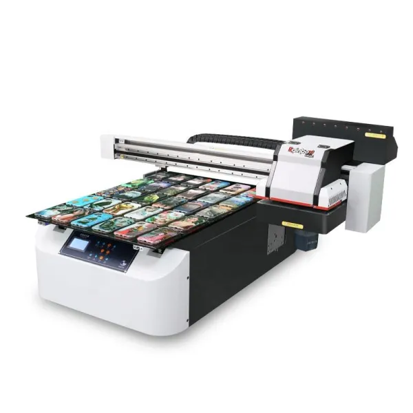 Process upgrade uv dtf film printer flatbed  inkjet 6090 uv printer a1 size