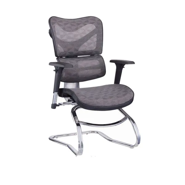 Modern Office Mesh Back Guest Chair Steel Frame Conference Chair