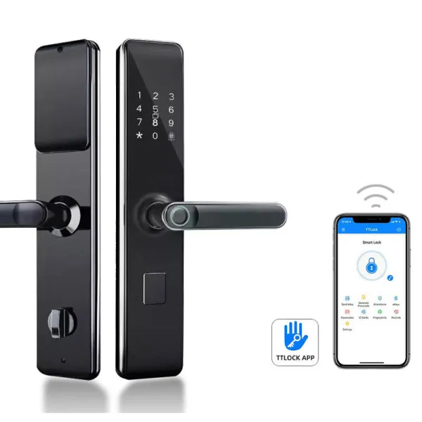 Statlock Deadbolt Security TTlock Smartsteps Electronic Smart Door Lock