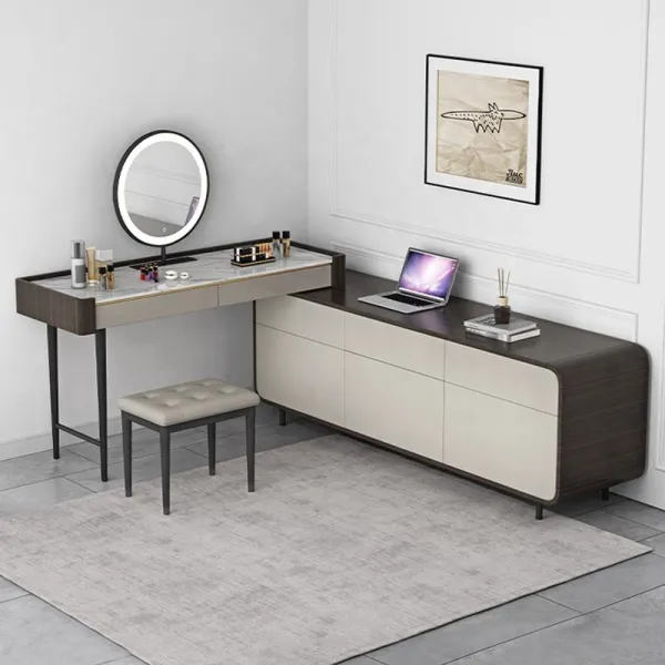 Luxury Bedroom Dresser Storage Cabinet Dressing Table Slate Designs Bedroom Furniture Vanity Table Dresser