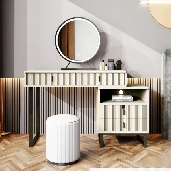 Dresser Vanity Table With Led Mirror Make Up Dressing Tables Designs For Bedroom Luxury Dressing Table