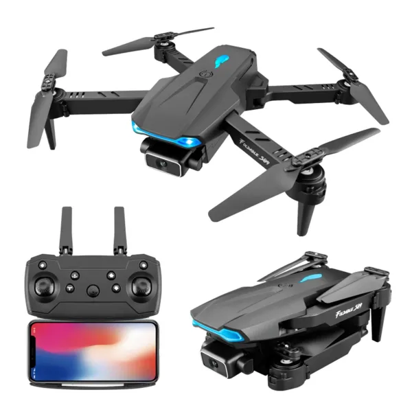 S89 Photography Drone 4k HD Camera mini WiFi Fpv Visual Positioning Drone Height Preservation Rc Quadcopter Drones For Kids