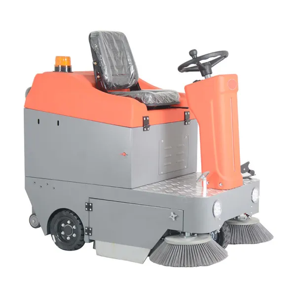 Industrial Electric Street Sweeper Ride On Road Floor Sweeper