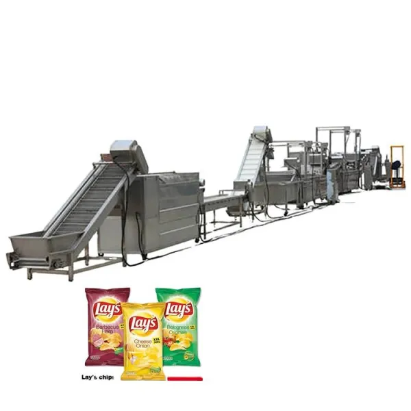Fully automatic potato chips making machine 1000kg potato chip machine