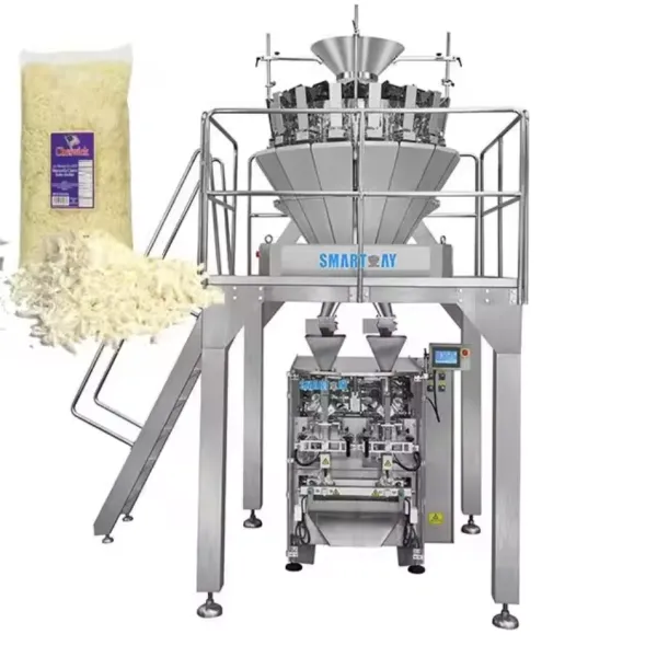 Vertical Solid butter Shredded packaging machine And pillow bag packing