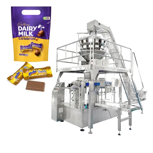 Advanced Automatic weigher candy sweet bag in bag secondary packaging machine