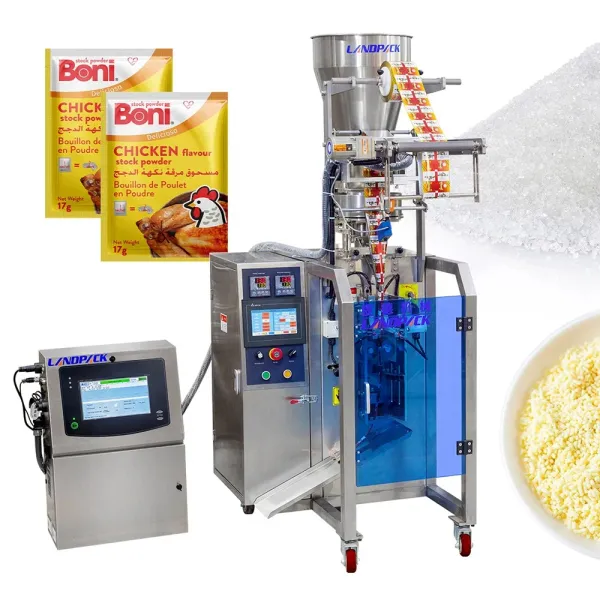 Automatic powder sachet packaging machine For chicken desiccant essence