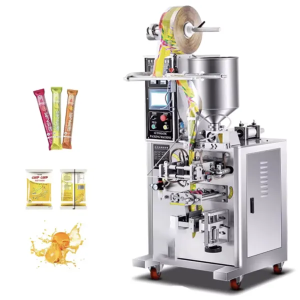 Small Pouch Honey Katchup Stick Bag Peanut Butter Packing Machine