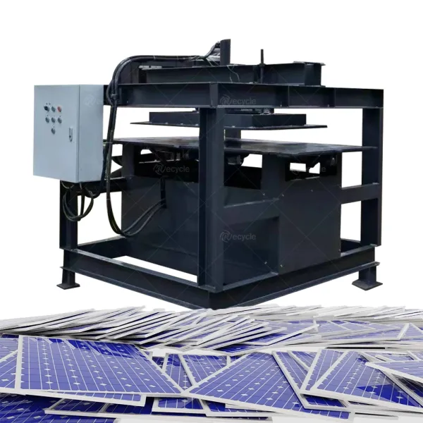 Semi-automatic Solar PV Panel Aluminum Frame Separator Machine