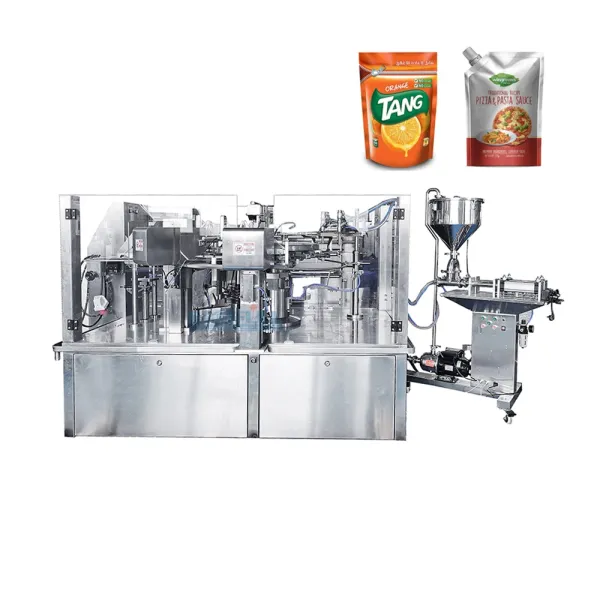 Automatic rotary doypack packing machine sauce filling machine