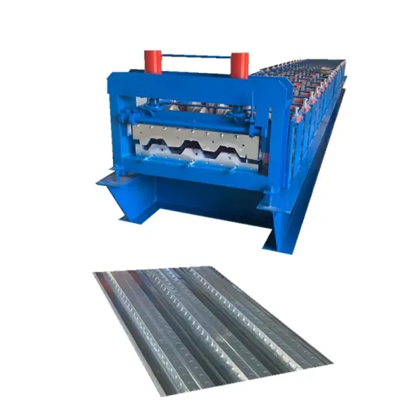 Full Automatic Galvanized Steel Floor Decking Panel Plate Sheet Roll Forming Machine
