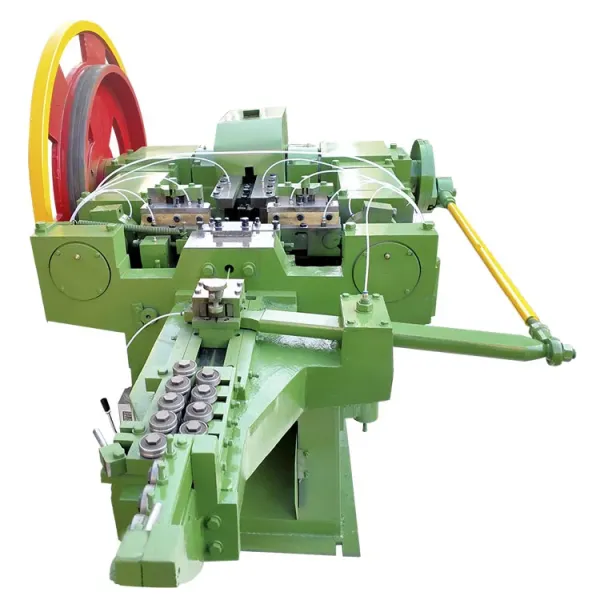 Automatic wire nail making line