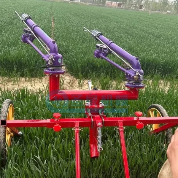 3 piece  Farm irrigation equipment gun sprinkler  mobile irrigation system