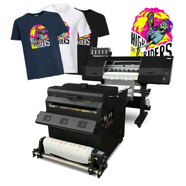 Udefine 24 inch dtf printer for t-shirt clothes textile dual printhead i3200 digital 60cm dtf imprimante dtf printer