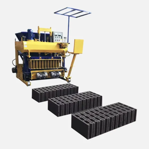 hydraulic construction building cement concrete block making machinery