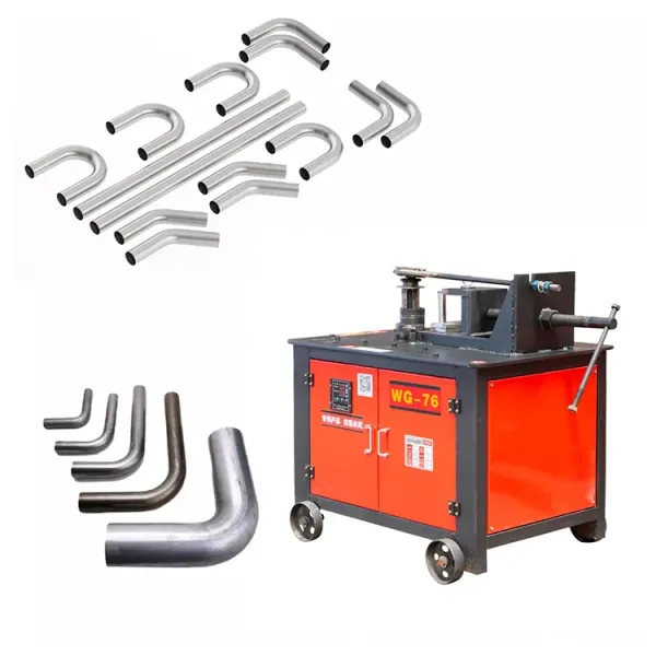 Hydraulic Copper Pipe Bender Electrical Conduit Bender Tool Muffler Pneumatic Round Square Tube Bending Machine