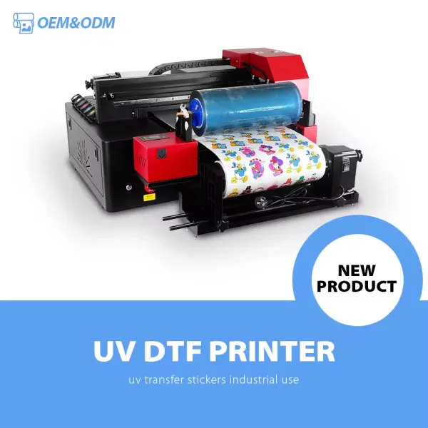 RF-ZZ2F UV DTF Printer Roll To Roll Inkjet Printing Machine