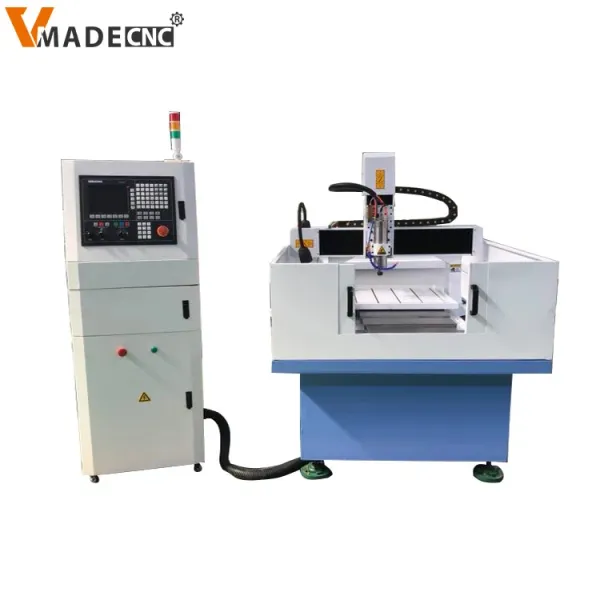 Small 6060 Wood 4 axis 3D CNC Router Milling Machine