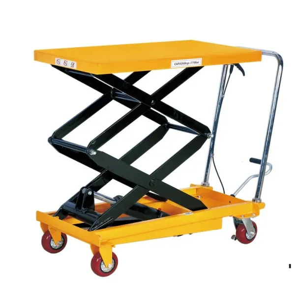150KG-1000kg Hydraulic Car Scissor Lift table Platform new forklift lift trolley