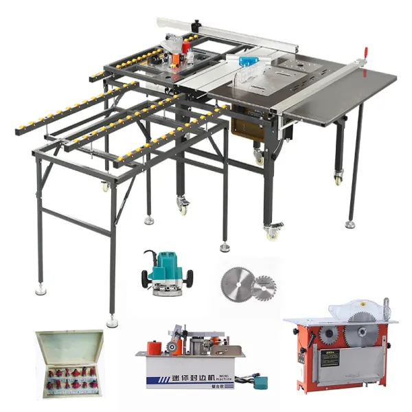 High Quality Melamine Board Sliding Table Panel Saw Wood Cutting Saw Machine For Wood Furniture Cabinet