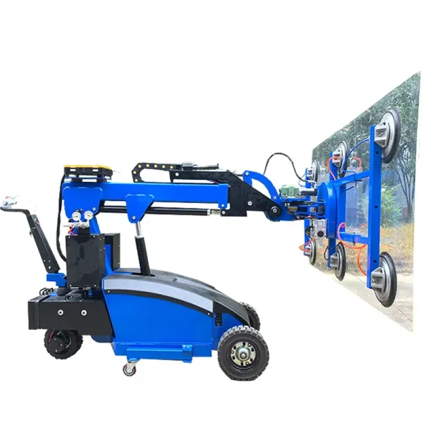 Electric Glass Vacuum Lifter Robot for Glass Window Installation