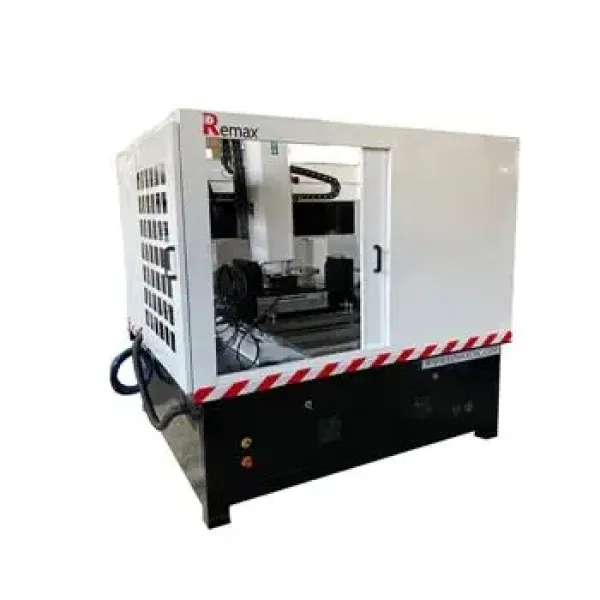 Metal CNC Milling Machine with Rotary Axis and Automatic Tool Changer, 5 Axis CNC Router for Metal.