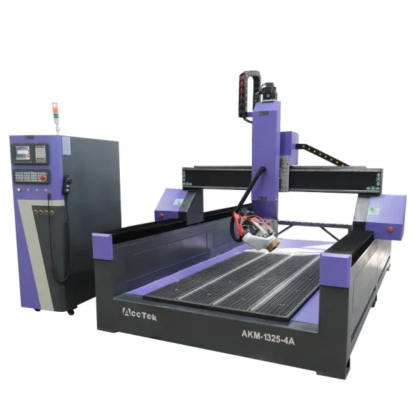 4 Axis MDF Acrylic Wood CNC Engraving Cutting Machine 1325 Auto Tool Changer CNC Wood Router