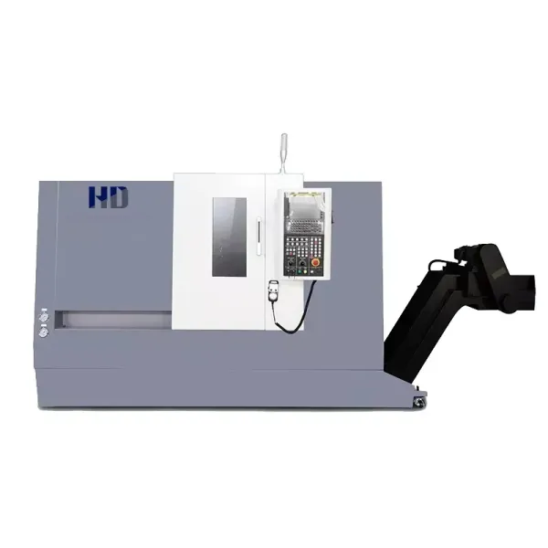 TK500 High-Quality Machine Tool Turning Lathe Machine, UP3D Milling Machine, Slant Bed CNC Metal Single Horizontal Provided 8 Inch.