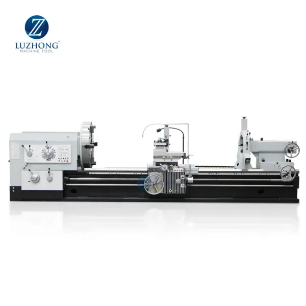 Q1322 Heavy Duty Luzhong Pipe Threading Machine Tool CNC Lathe.
