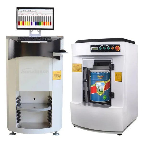 2023 Soruda Automatic Paint Mixer Machine/Paint Mixing Disperser/Paint Agitator Mixer Adhesive Automatic Paint Dispenser