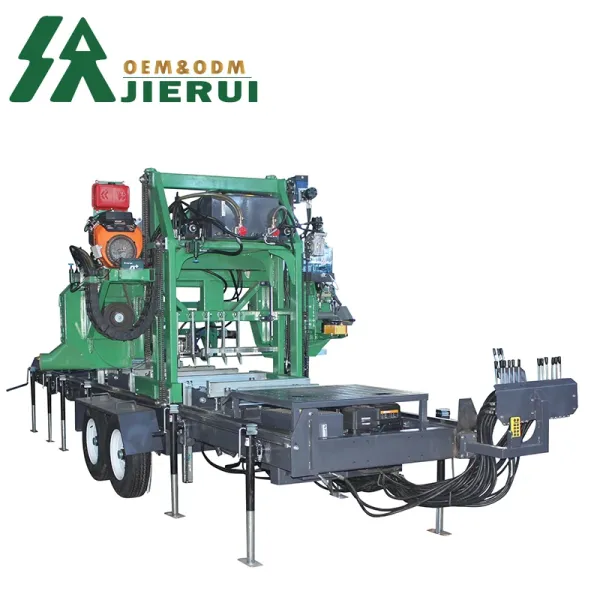 High-Efficiency Wood Cutting Sawmill Machine for Log Sawing"